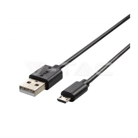 1M MICRO USB CABLE-BLACK (PEARL SERIES)