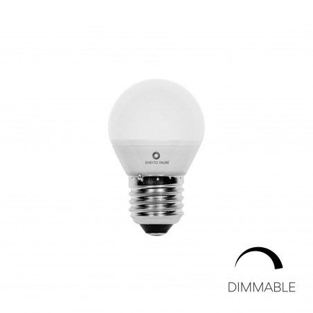 ESFERICA E14 DIMMABLE 5,5W 220-240V 3.000K 418Lm