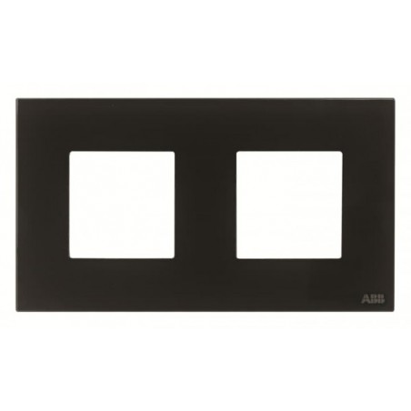 Zenit Plaque de Finition 2X2 modules Verre Noir