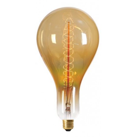 Lampe Filament Me´tallique Spirale´ 314 mm 40W E27 2000K 130Lm Amb.